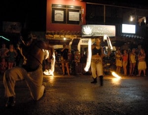 Montezuma Fire Dancing in the Street